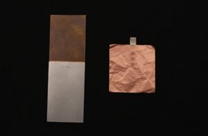 Copper foil drilling