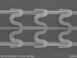 Femtosecond laser stent cutting of 316L