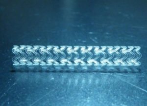 Femtosecond laser cutting of PLLA biodegradable stent