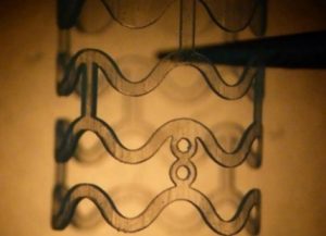 Femtosecond laser cutting of PLLA biodegradable stent