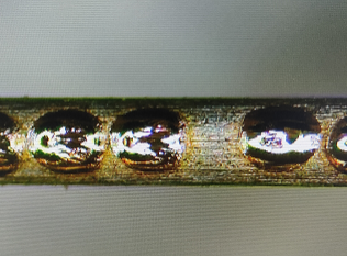 Nitinol tube spot welding