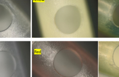 Silicone tube drilling
