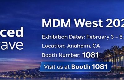 MDM West 2026 Banner Advanced Optowave